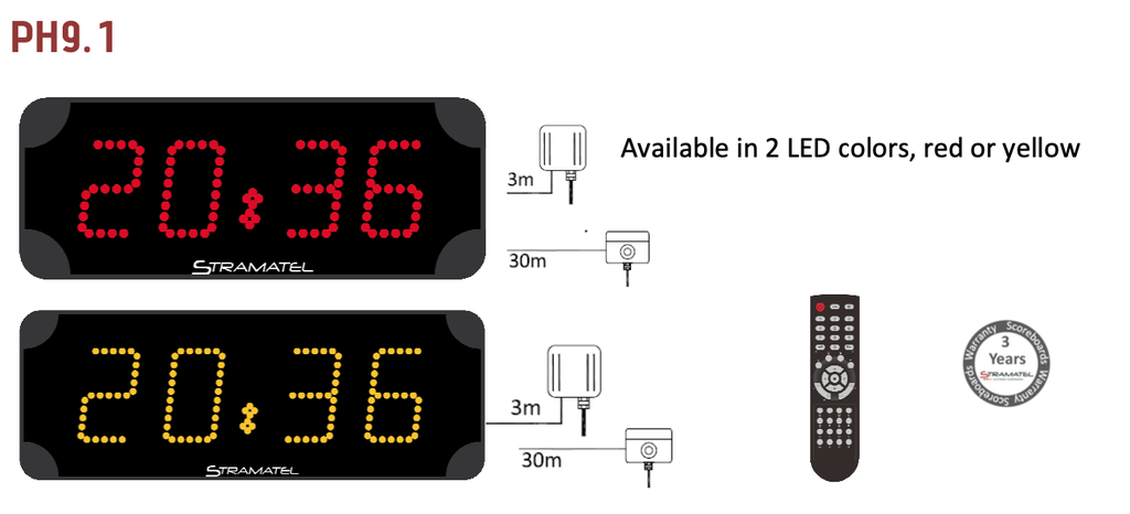Display tijd/temp.