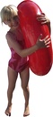 fun ring, dan-ring,  95 cm, rood