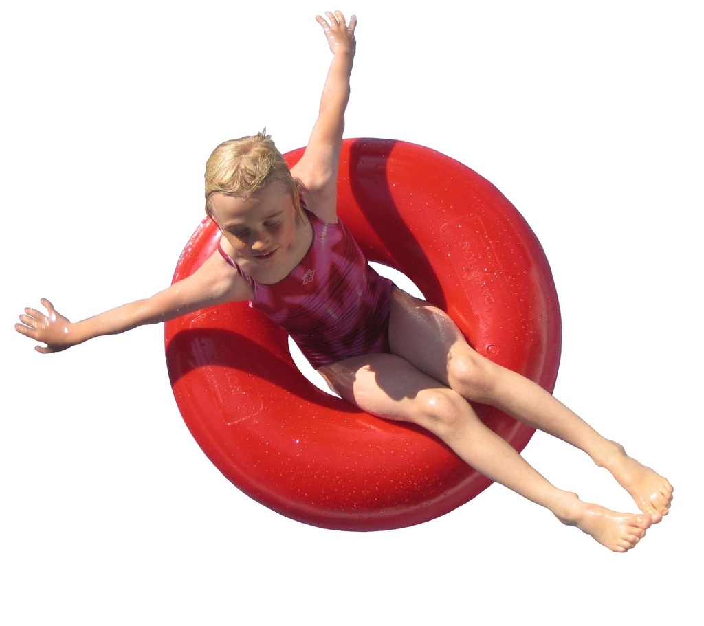 fun ring, dan-ring,  95 cm, rood