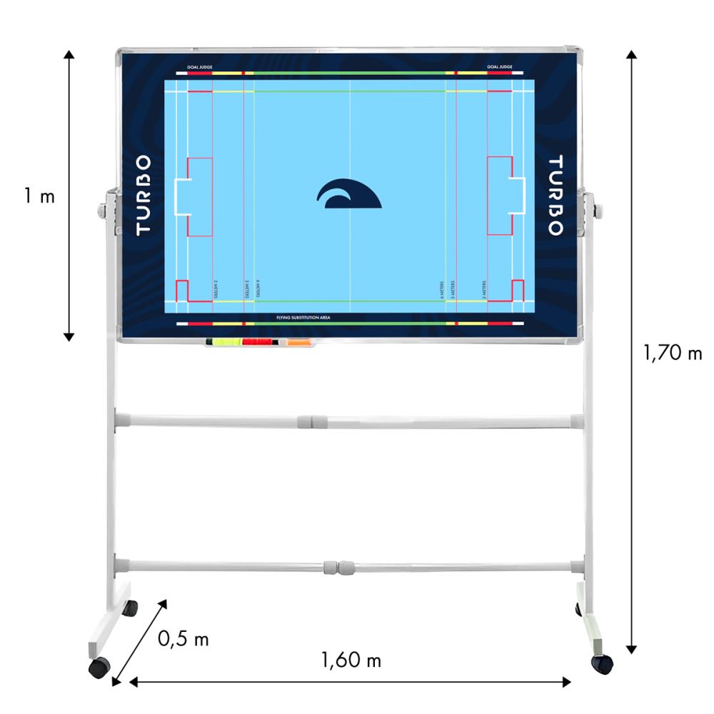 WATERPOLO TACTICAL BOARD WITH WHEELS