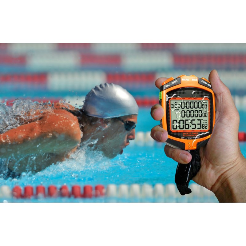 Chronometer - 500 geheugens - 3 displayregels