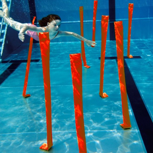 Under Water Slalom-assorted/original