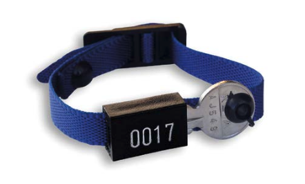 
Perlon numbered Bracelet