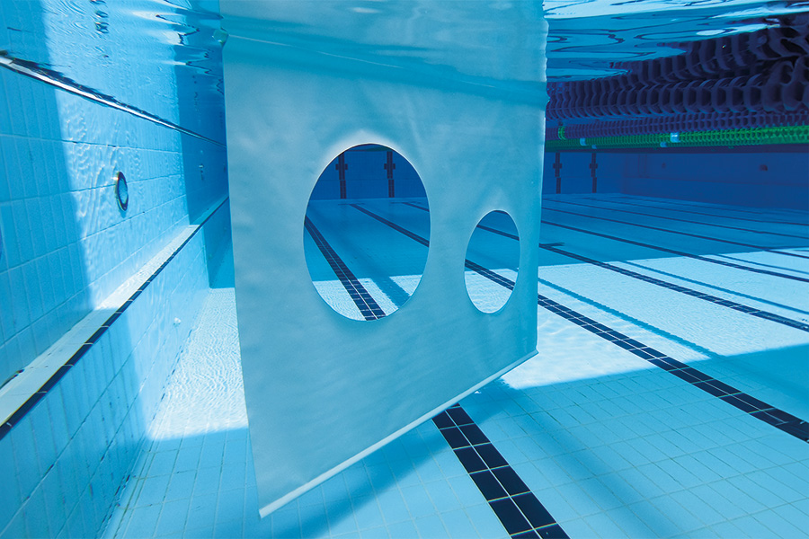 
Vertical mat with two holes- 220x180cm