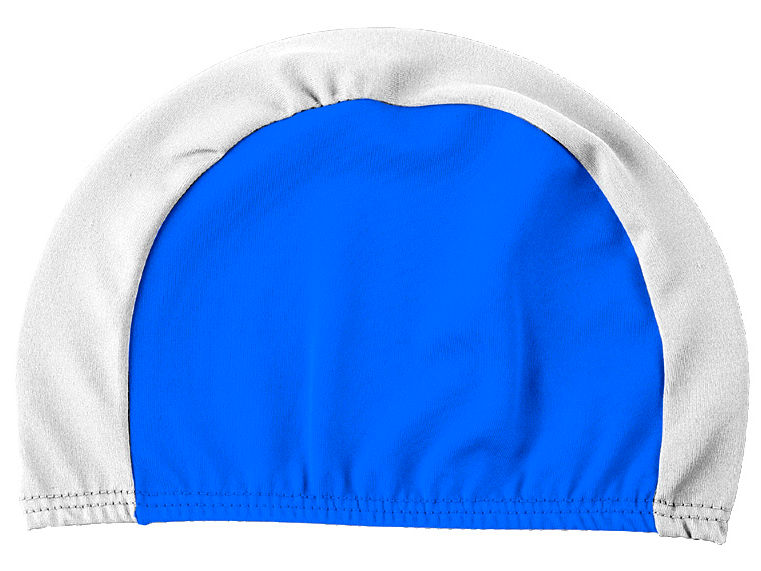Swimming cap polyester 2 kleuren 