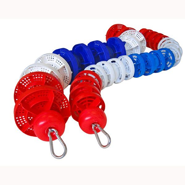 Competition Swimming Lane Line 50m on Stainless Steel cable