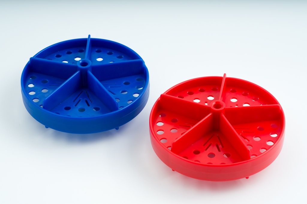 Schijf Original COMPETITION, 4", vol, blauw, geel, rood, wit