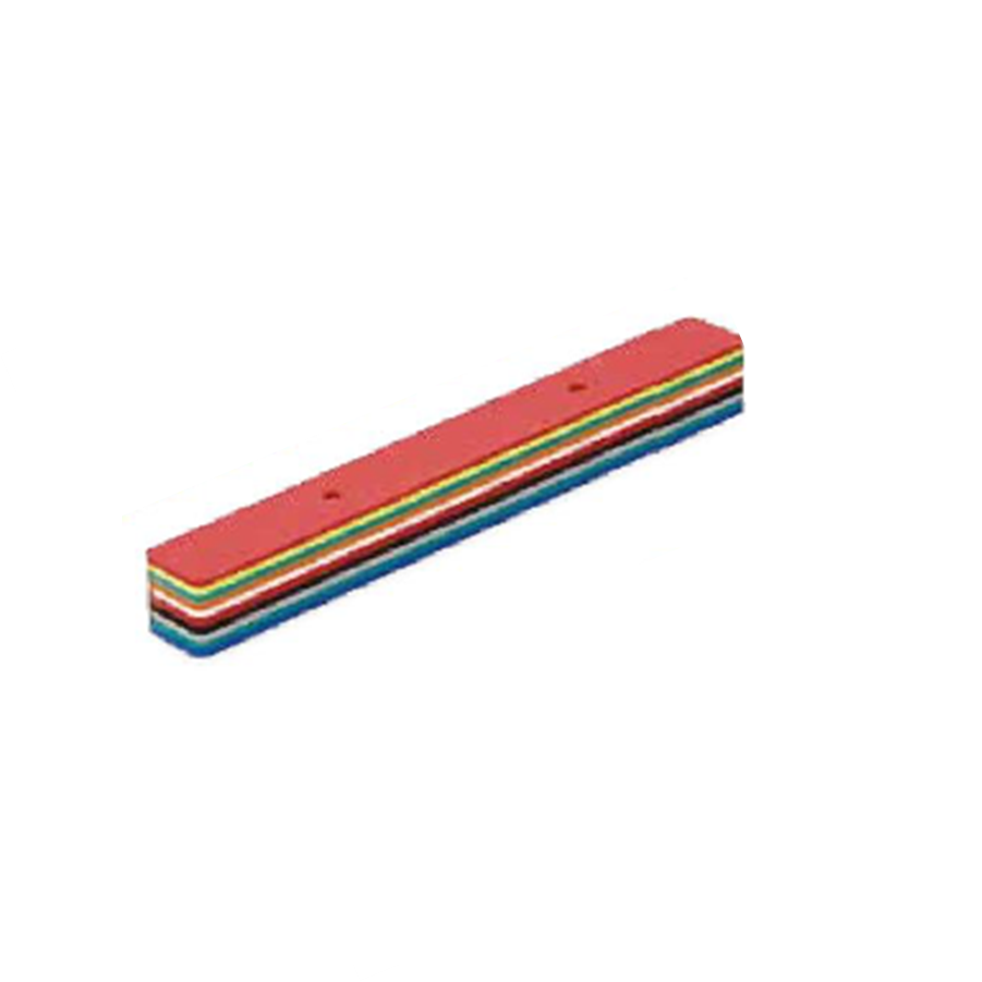Rectangular bar with 2 holes Ø 30 mm 90 X 10 X 10