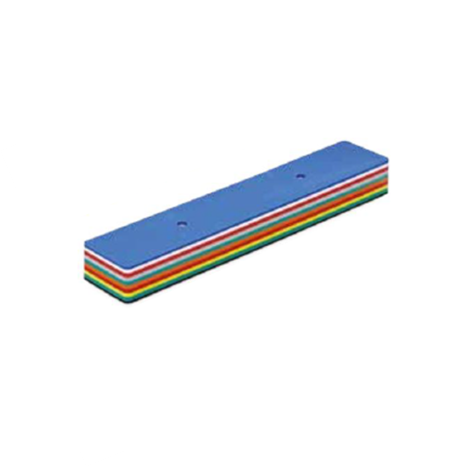 Rectangular bar with 2 holes Ø 30 mm 90 X 17 X 10