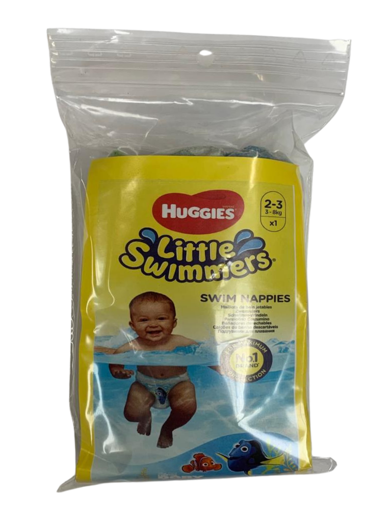 Huggies Little Swimmers - Swim Diapers - Size S (2-3) individually wrapped