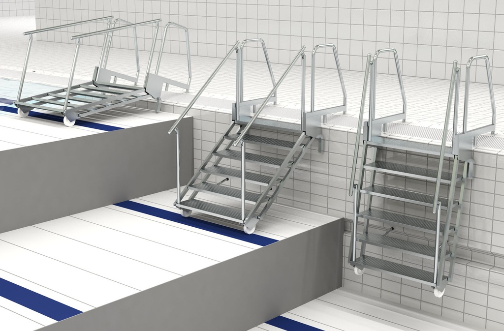 Luie trap RVS