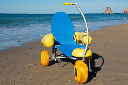 Beach wheelchair