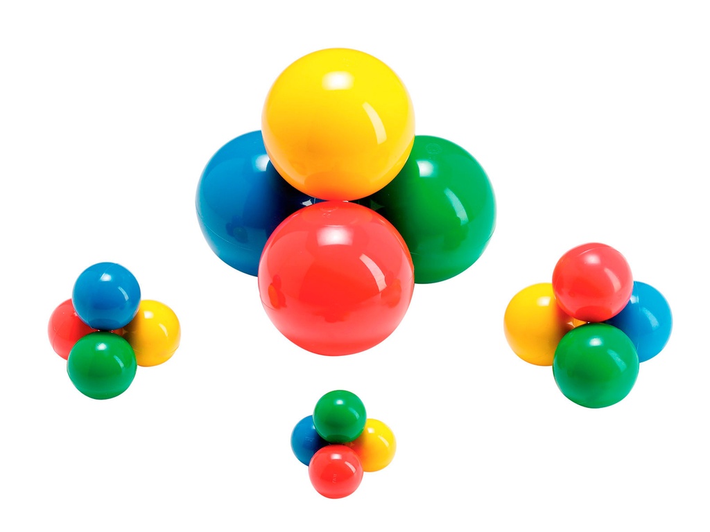 Freeball gymnic - 70mm - set van 4pcs