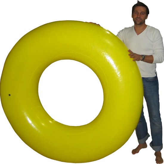 Mega ring Dan 170cm-geel