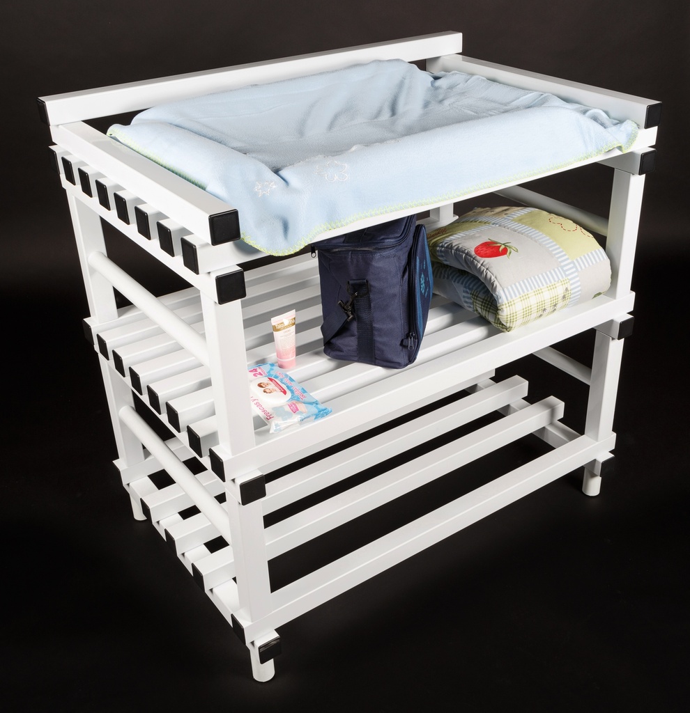 BABY DRESSING TABLE 3 LEVELS 850X580X900H MM 