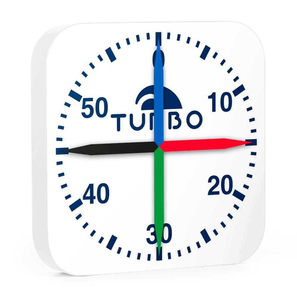 PACE CLOCK WHITE (80x80x7) 