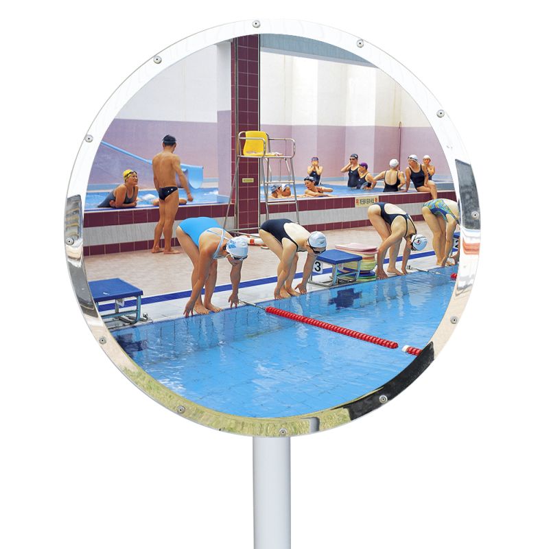 Ronde bolle spiegel voor zwembaden 600mm