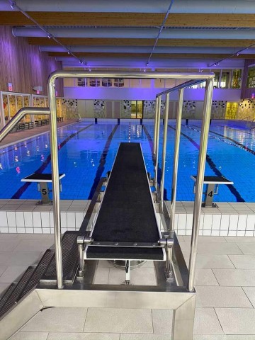 Springplank voor zwembad