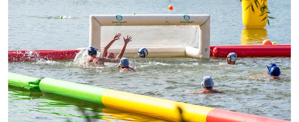 Beach Waterpolo Goal - Opblaasbaar 2,5x0,8m