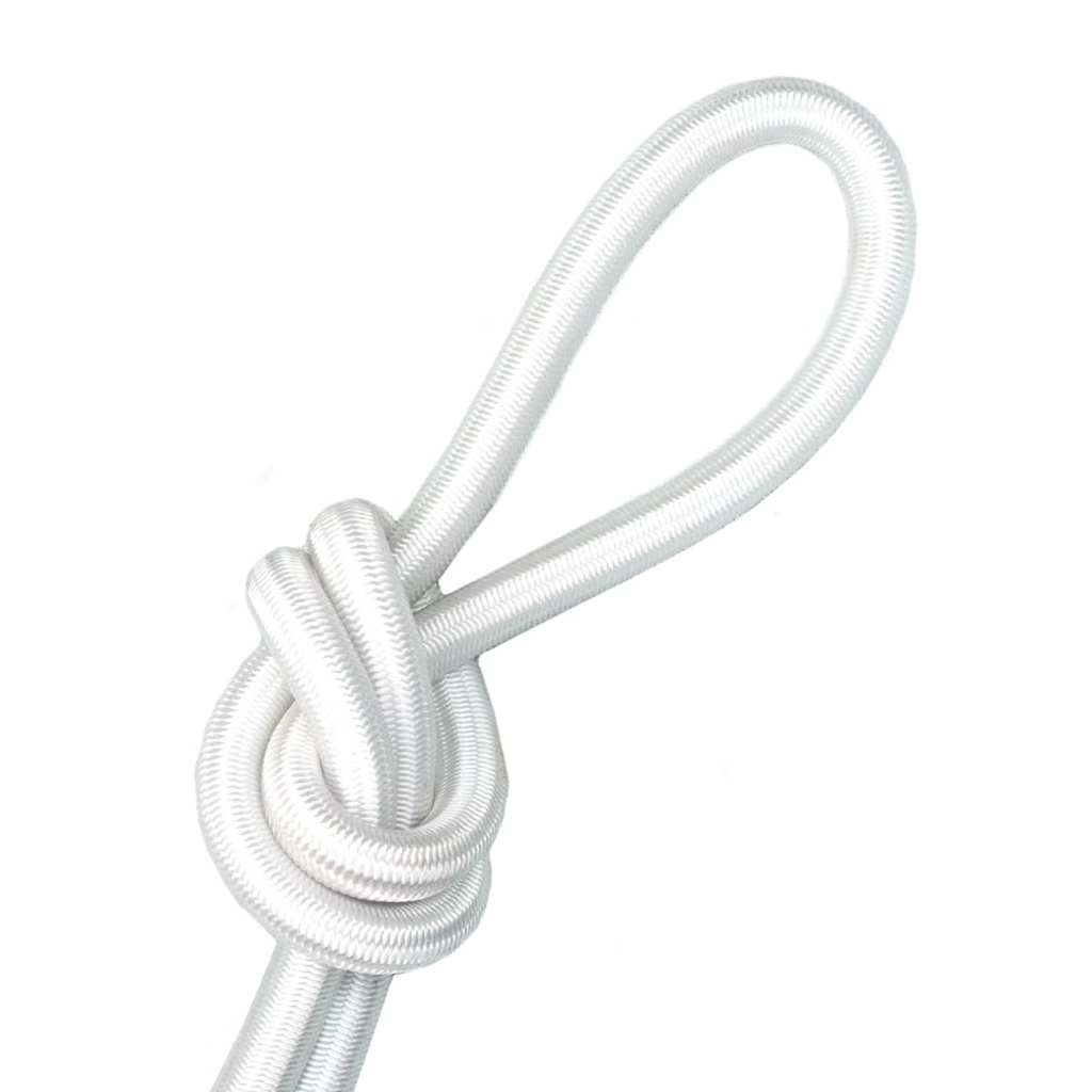 Elastiekkoord 12mm wit
